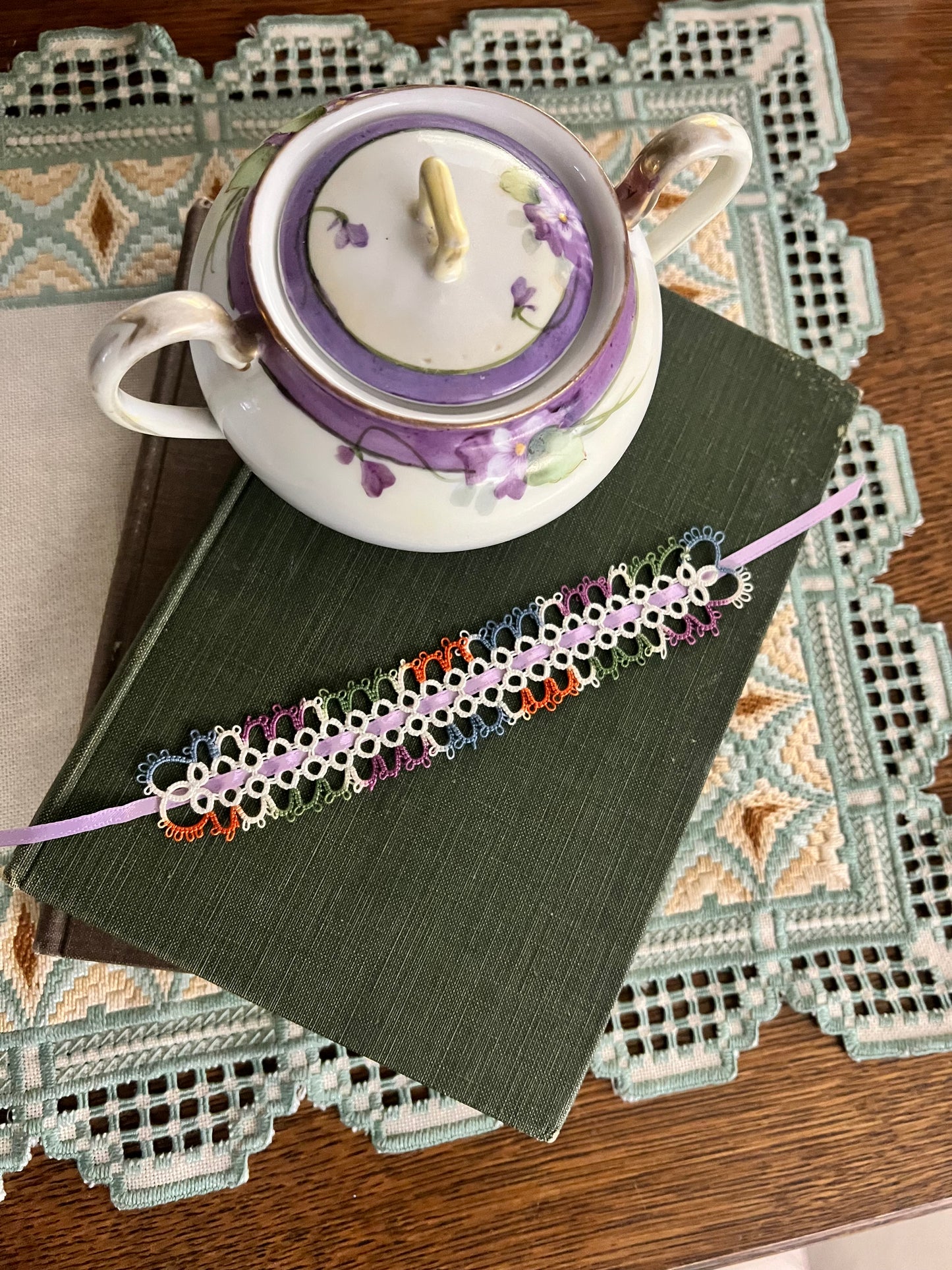 {7/11} Shuttle Tatting: Lace Bookmark Class