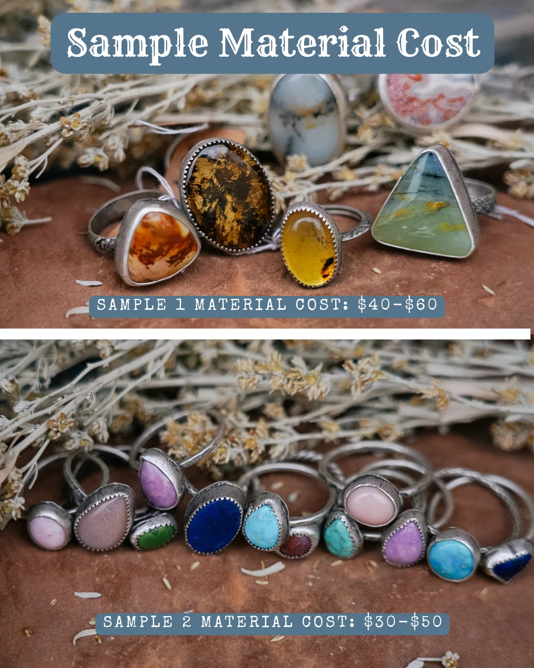 Bezel-Set Stone Ring with Megan Oliver