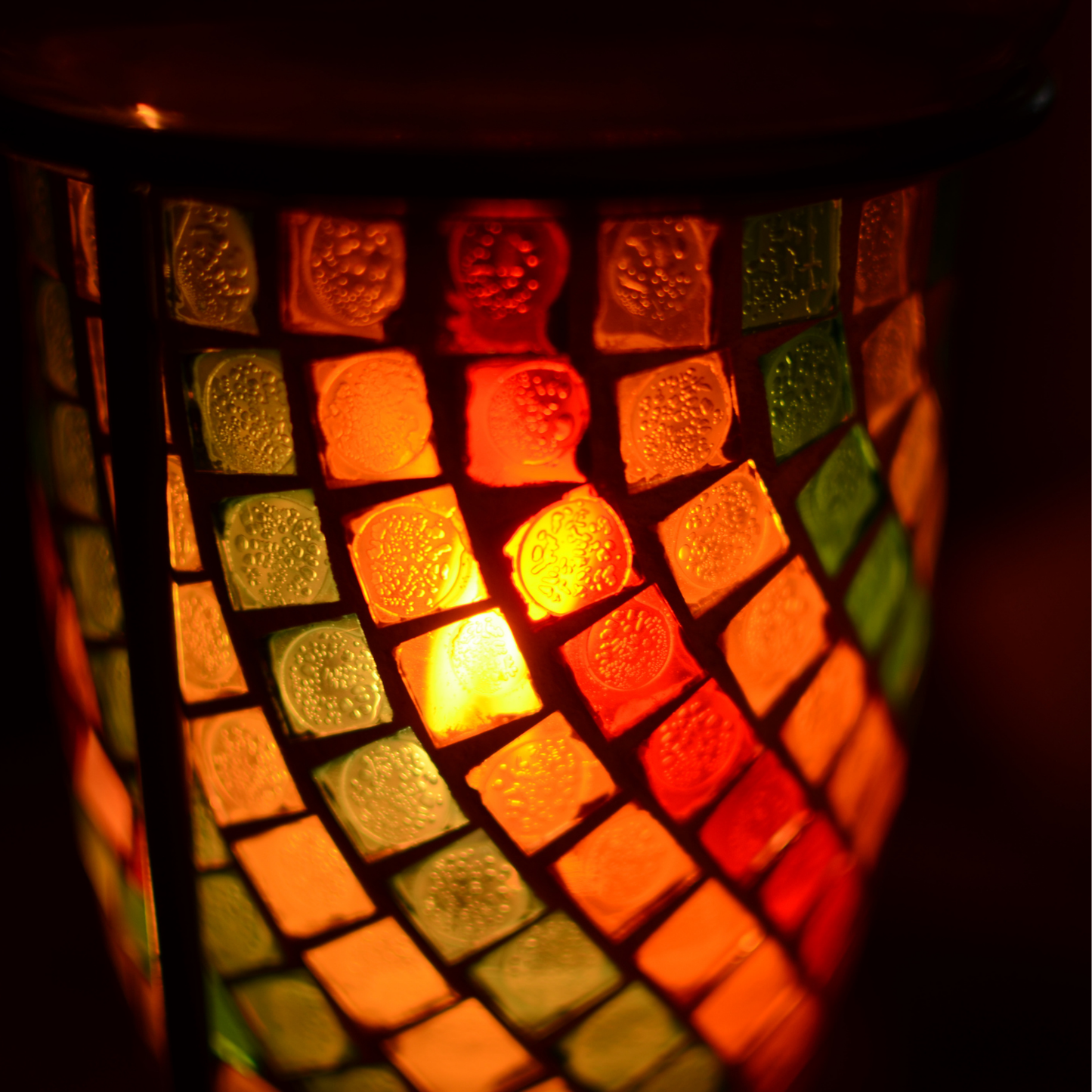 {1/17}Folkcraft Social: Mosaic Candle Vessels