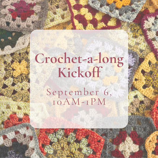 {9/6} Granny Square Stitch Along - Kick off