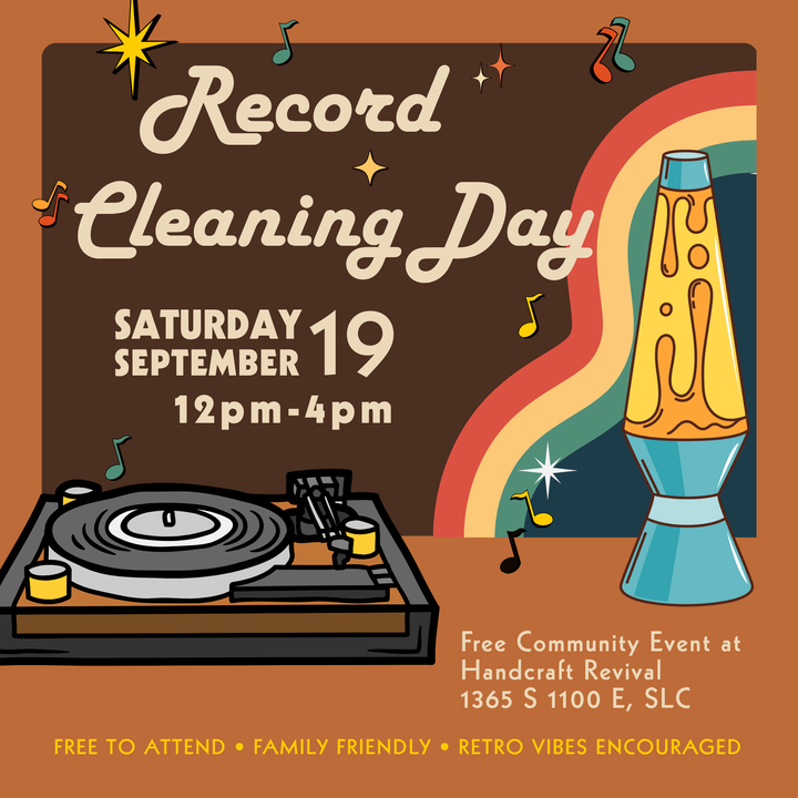 Record Cleaning Day | Free Community Event