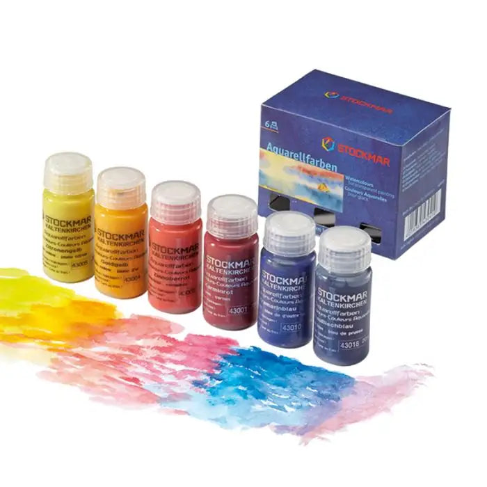 Stockmar Watercolor Paints | Basic Set of 6 – 20 ml