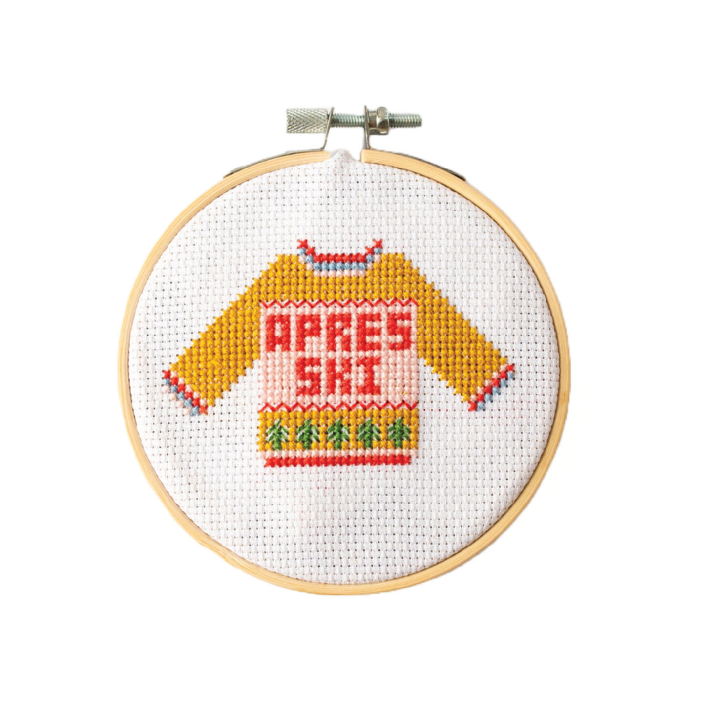 Apres Ski Christmas Jumper Beginner Counted Cross Stitch Kit