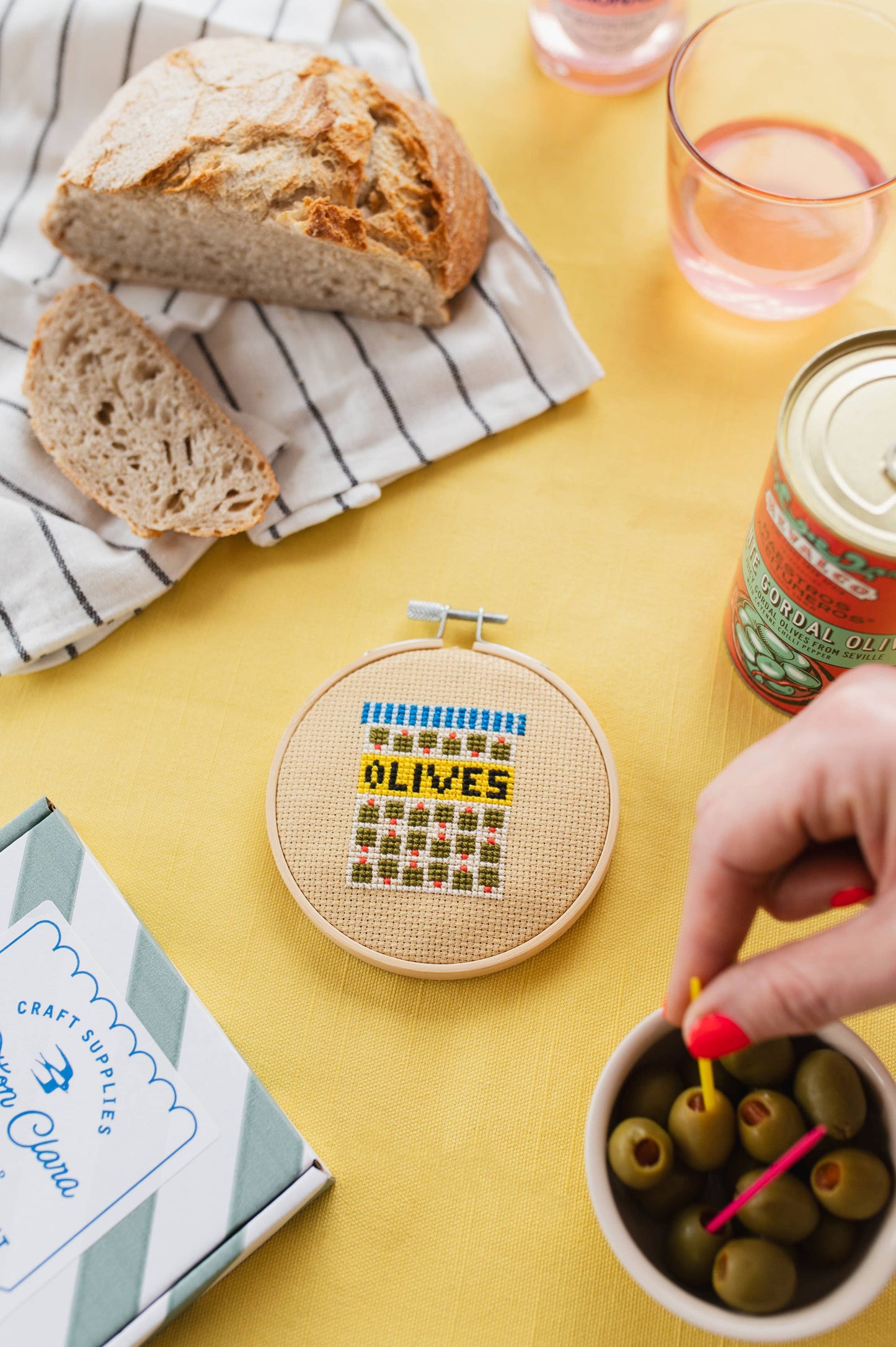 Olives Cross Stitch Kit