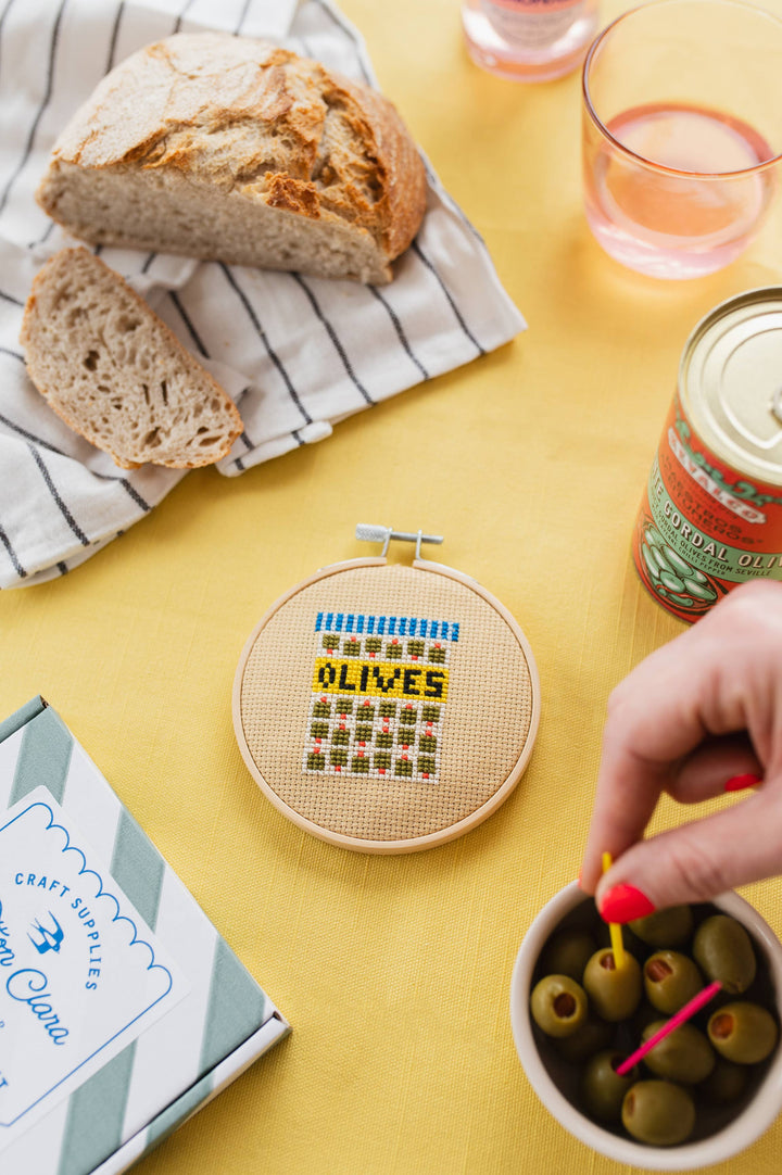 Olives Cross Stitch Kit