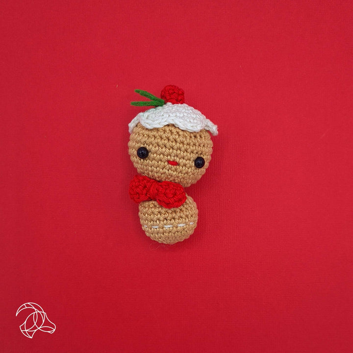 DIY Crochet Kit - Mini Gingerbread Man