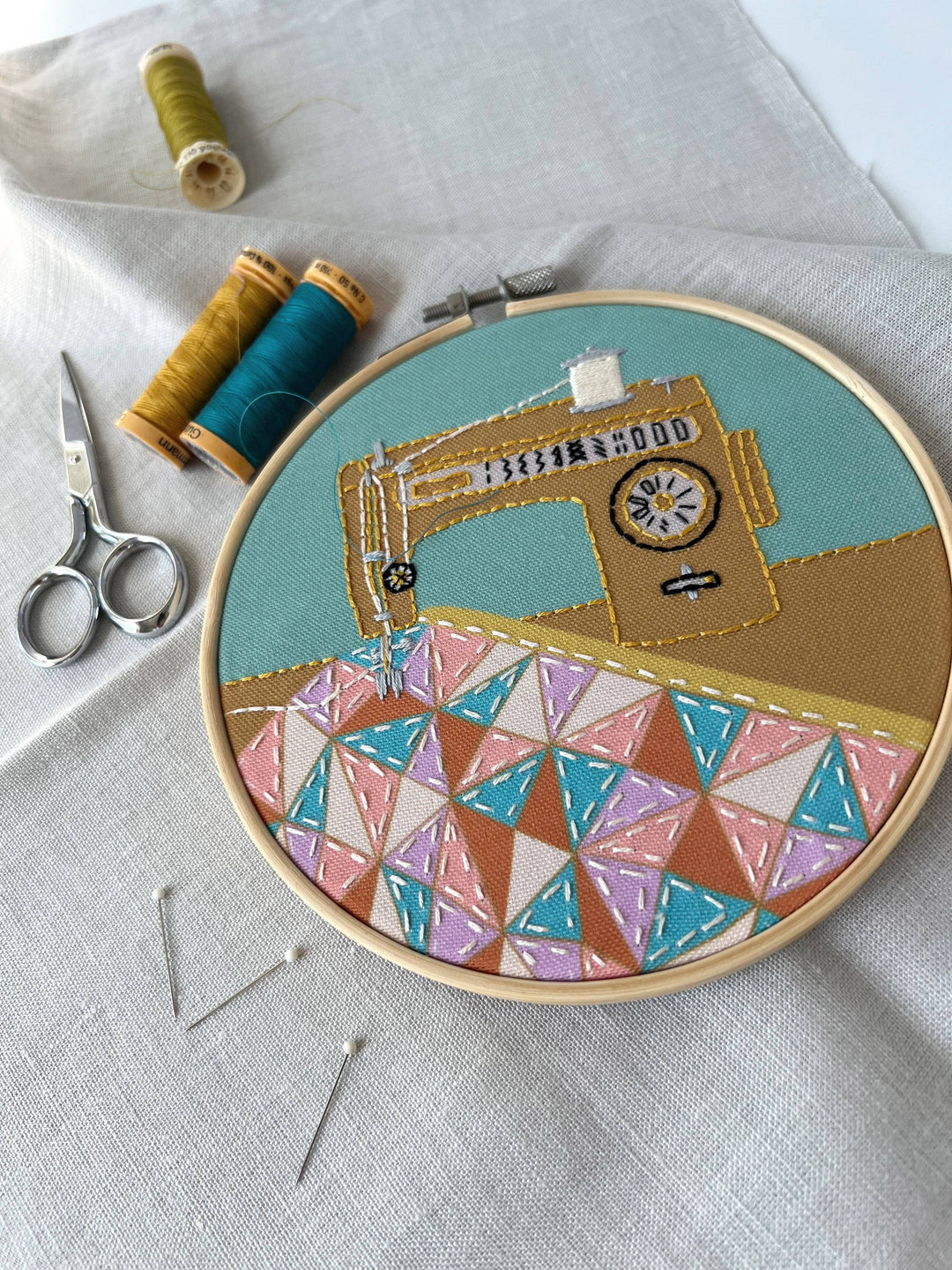 Quilt Lover | Embroidery Kit by Rikrack