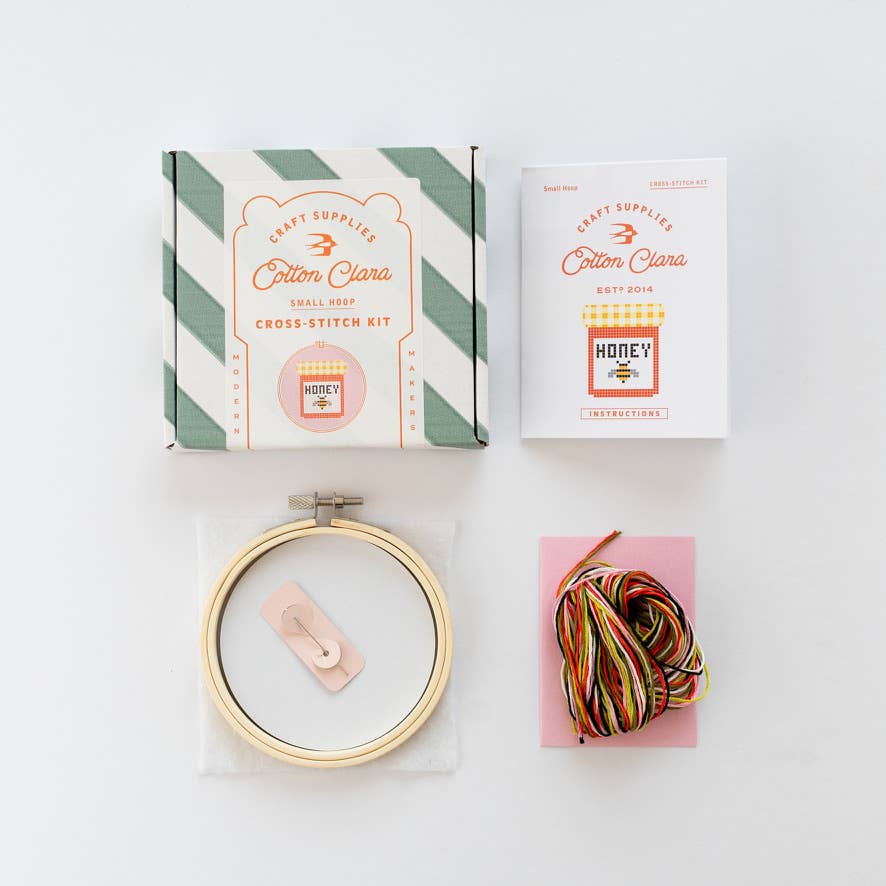 Honey Cross Stitch Kit