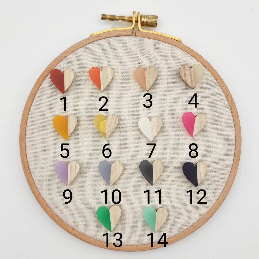 Small Heart needle minder