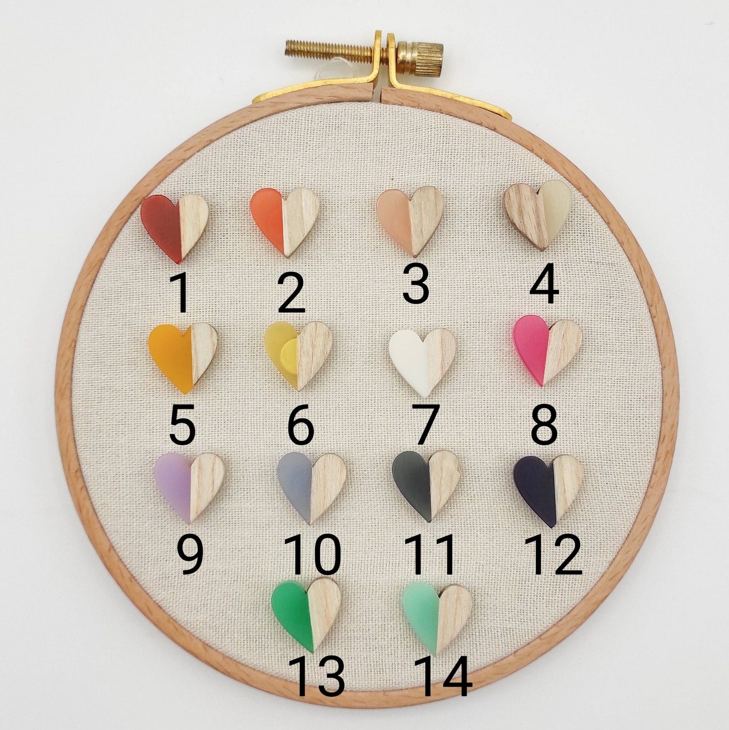 Small Heart needle minder