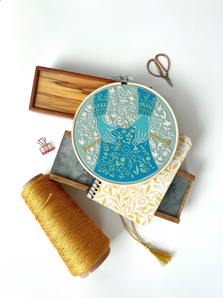 Knit | Embroidery Kit by Rikrack