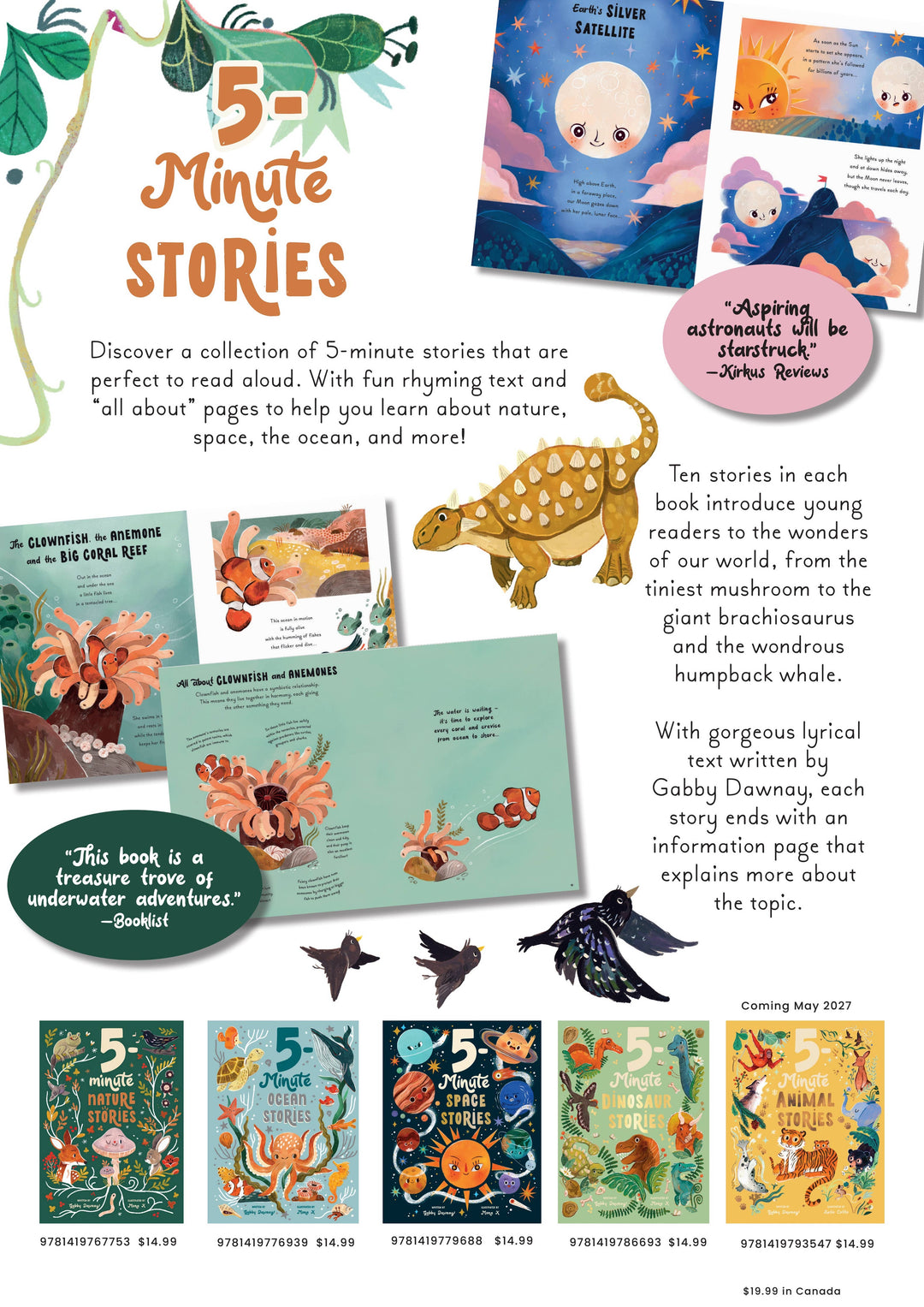 5-Minute Nature Stories | Gabby Dawnay &amp; Mona K