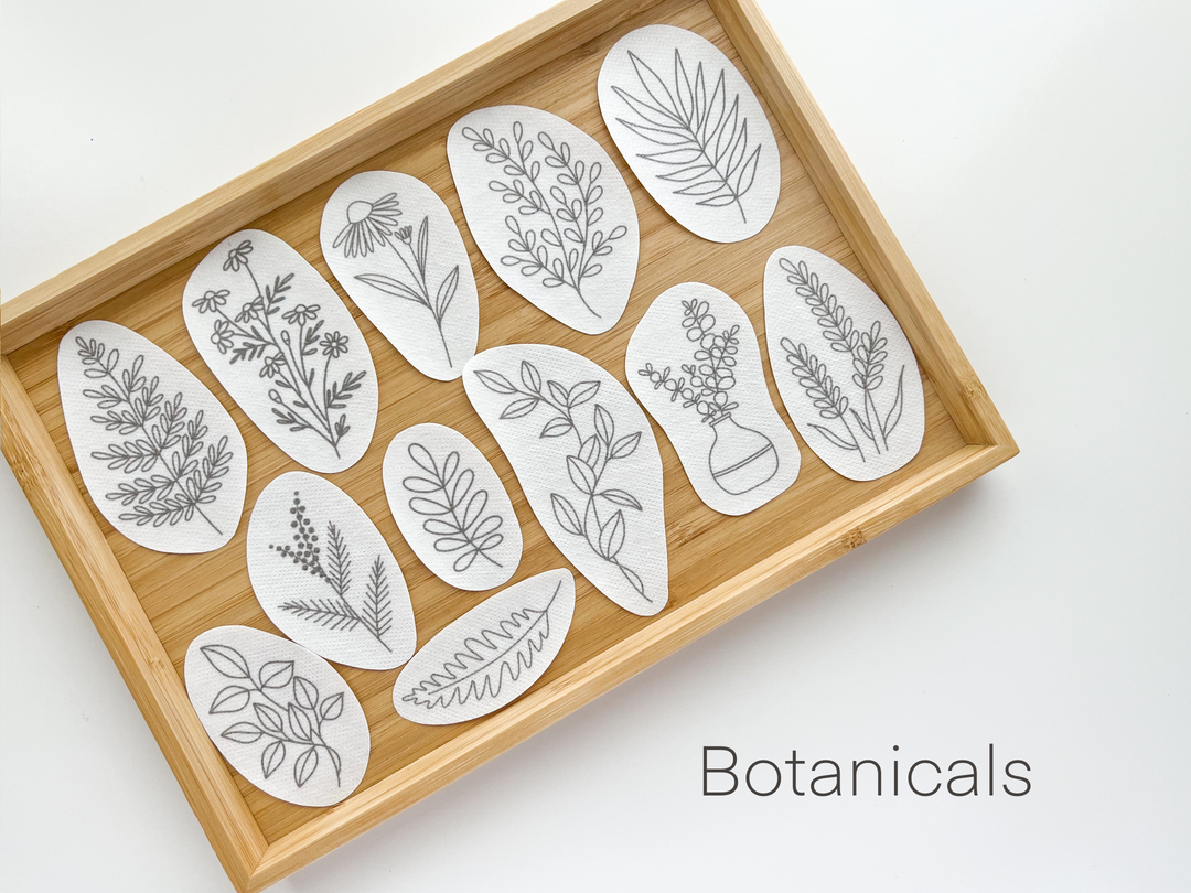 Single Stick &amp; Stitch Embroidery designs, embroidery patterns