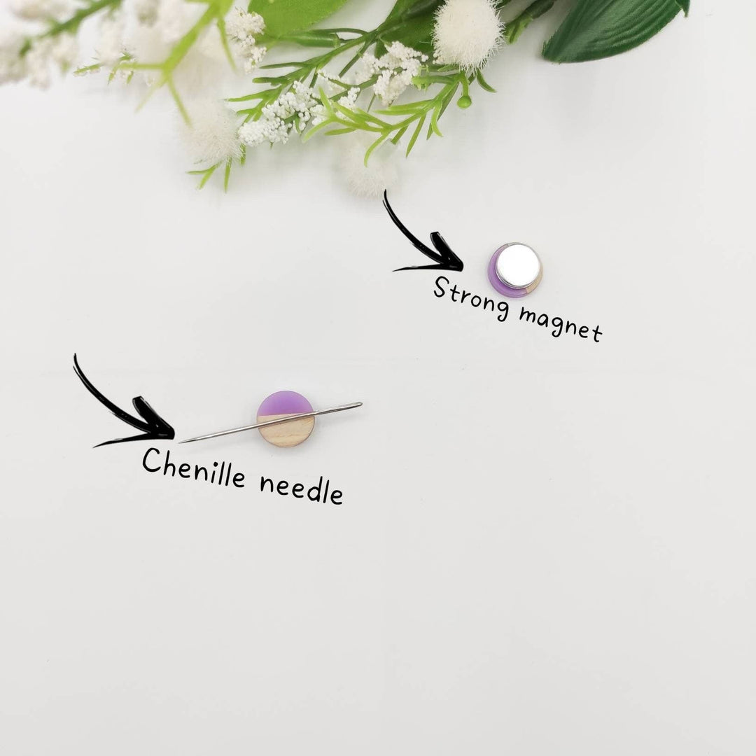 Small Round  needle minder