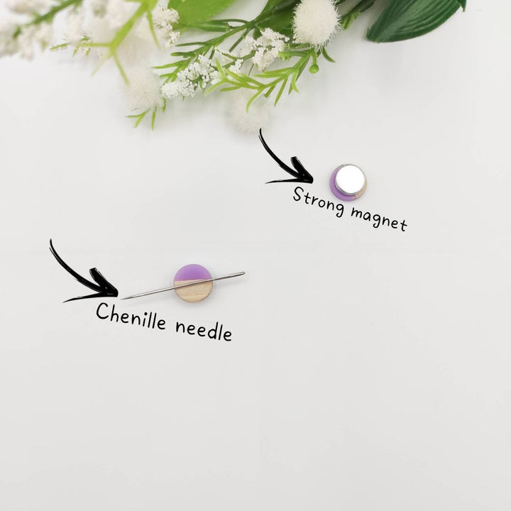 Small Round  needle minder