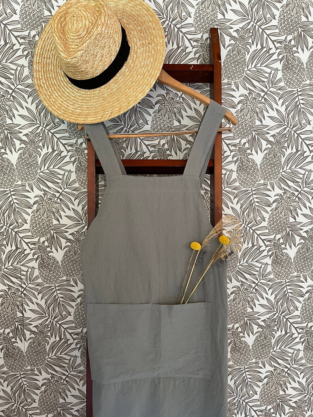 Cotton Cross-Back Apron