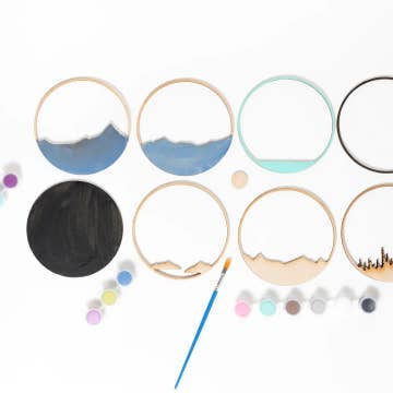 Painted Sails | Paint-by-Layers Shadow Box Kit