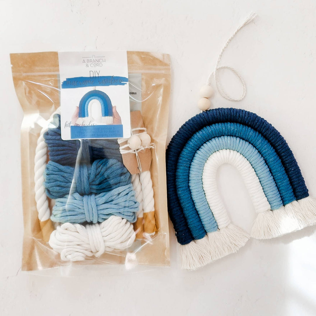 DIY Rainbow Fiber Art Kit