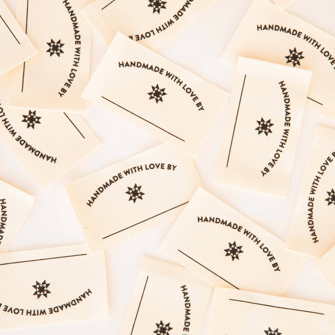 Handmade with Love Organic Cotton Write-In Labels