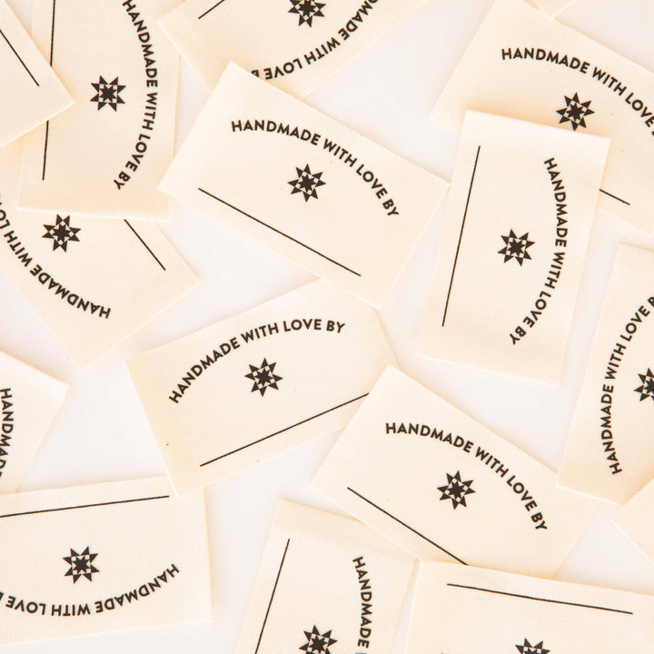 Handmade with Love Organic Cotton Write-In Labels