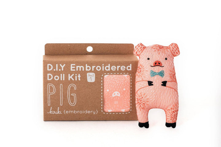 Pig – Embroidery Kit