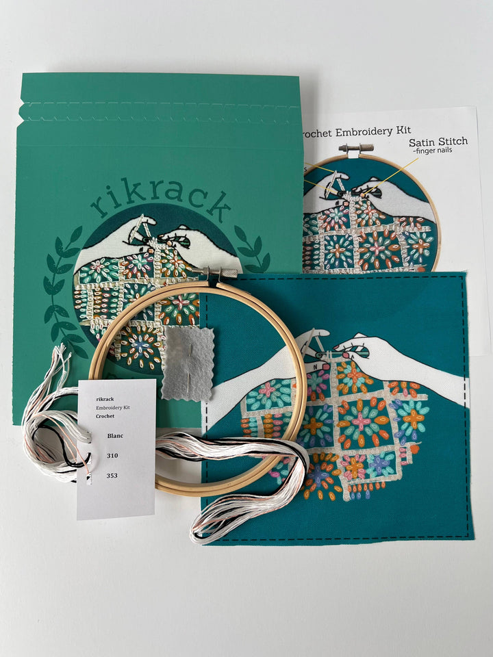 Crochet Lover | Embroidery Kit by Rikrack