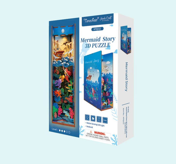 Underwater Mermaid – DIY Book Nook Kit