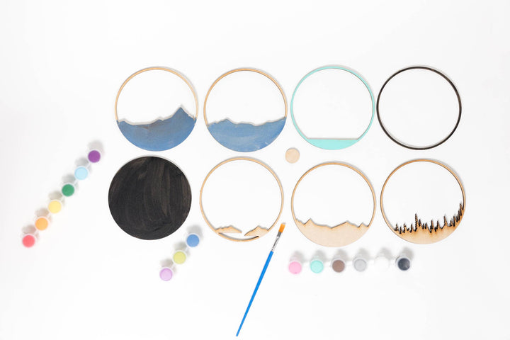 Fungi | Paint-by-Layers Shadow Box Kit