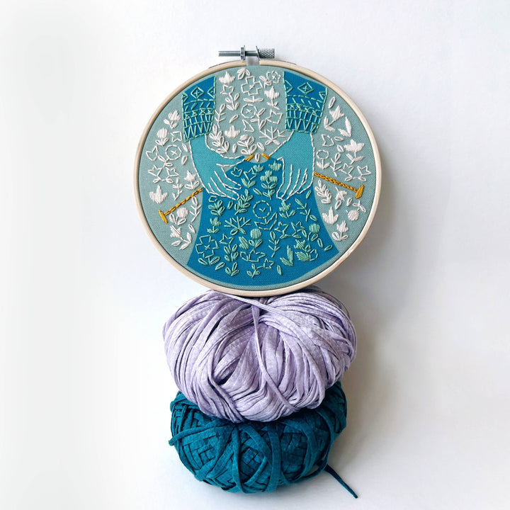 Knit | Embroidery Kit by Rikrack