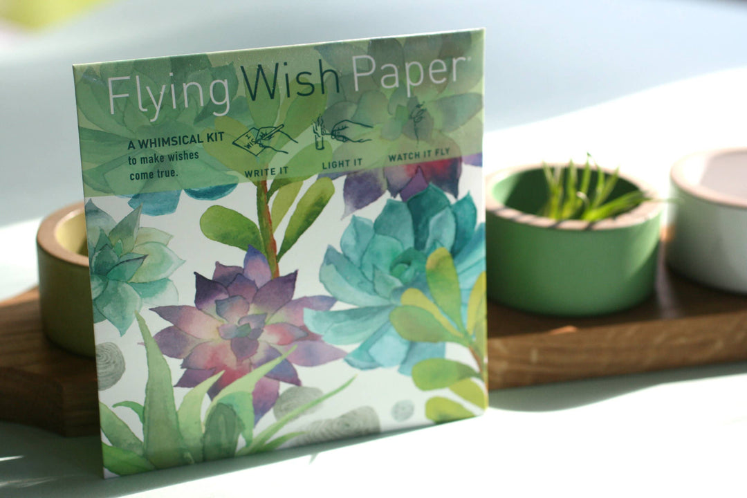CACTUS GARDEN / Mini Kit / 15 Wish Papers + Accessories