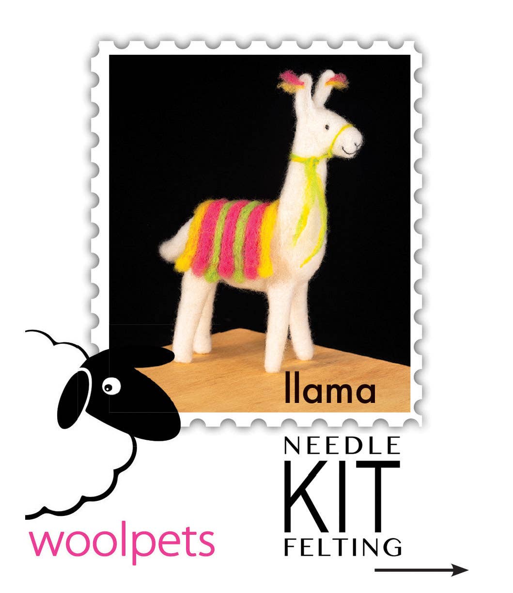 Llama Felting Kit