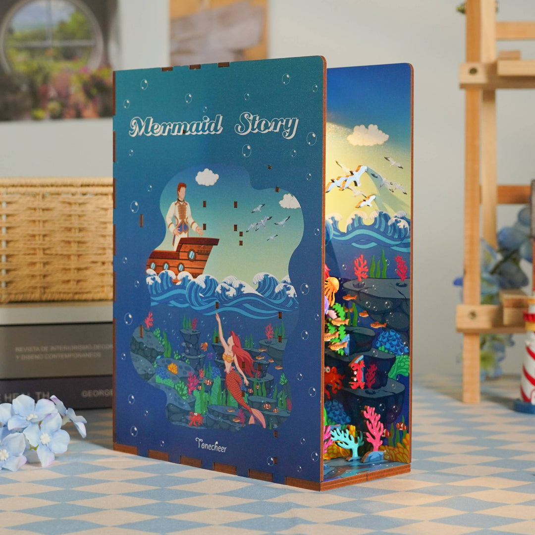 Underwater Mermaid – DIY Book Nook Kit