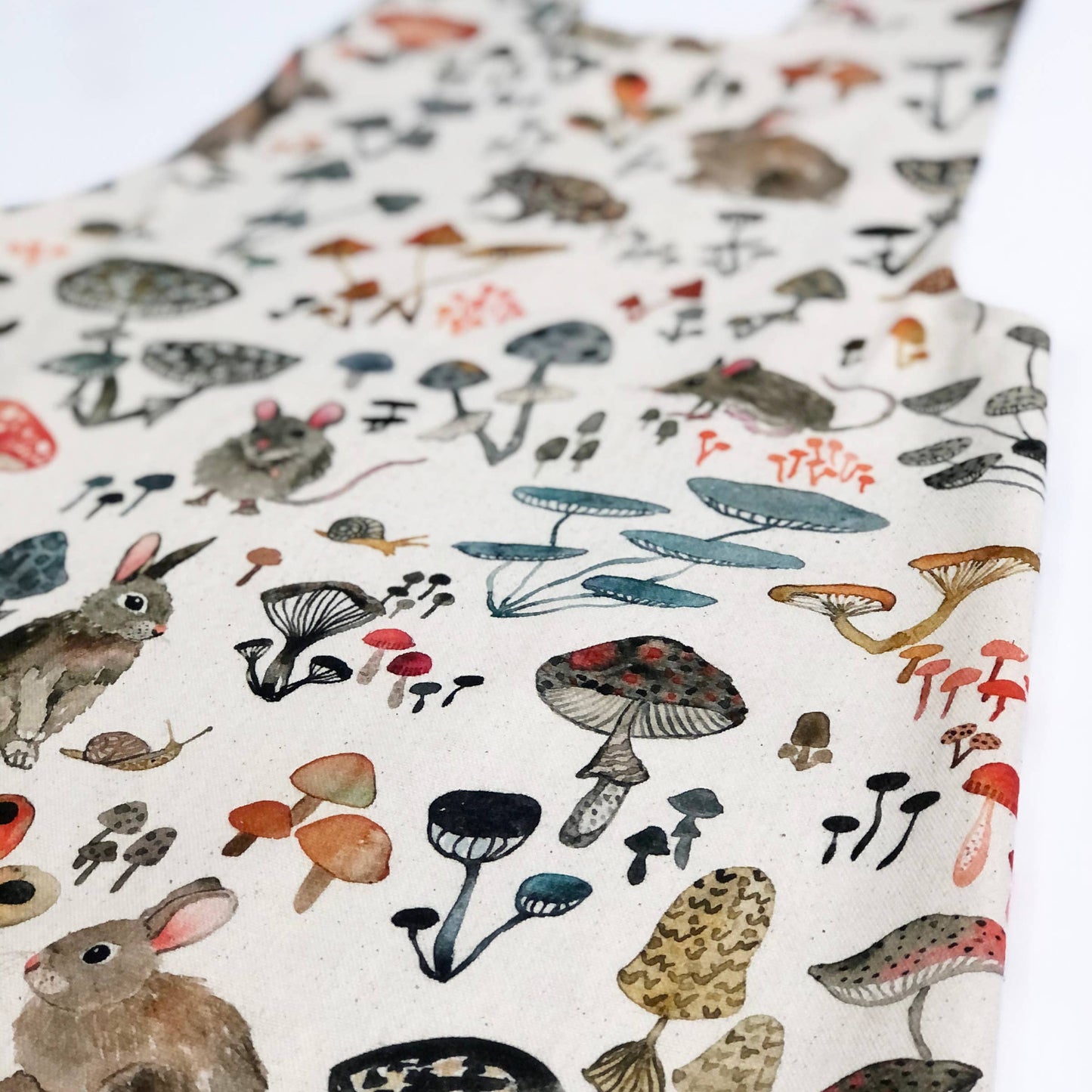 Pinafore Apron - Mushroom Valley