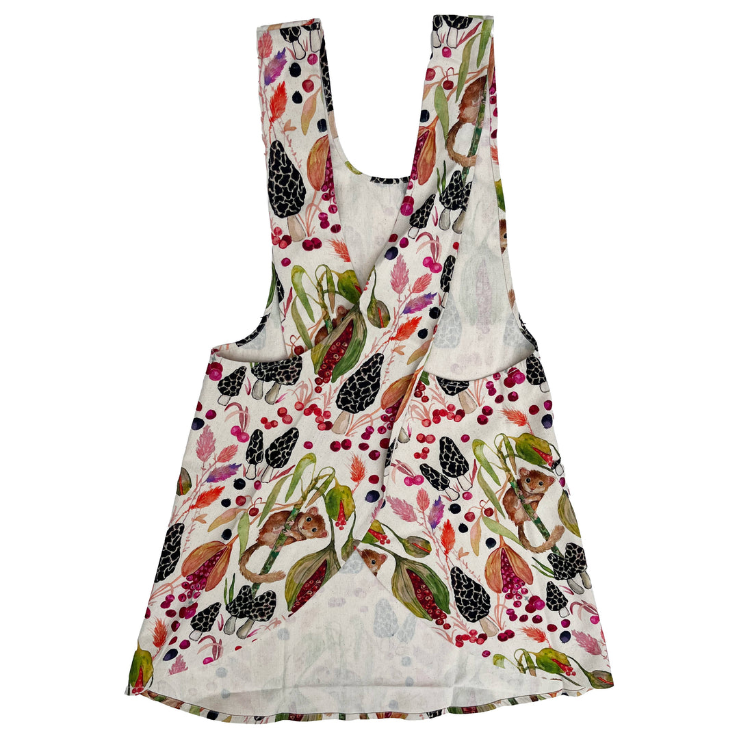 Dormouse pinafore apron