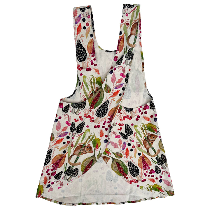 Dormouse pinafore apron
