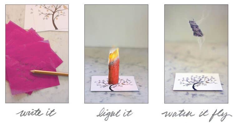 ORANGE BLOSSOM, Interactive Mindfulness Ritual Mini Kit Gift