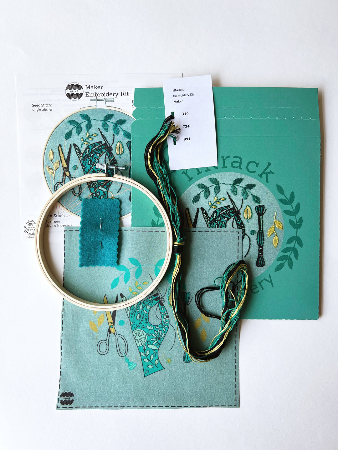 Maker | Embroidery Kit by Rikrack