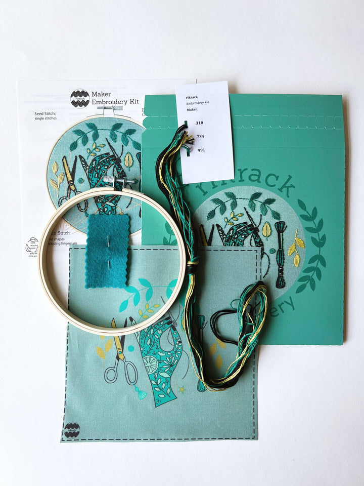 Maker | Embroidery Kit by Rikrack
