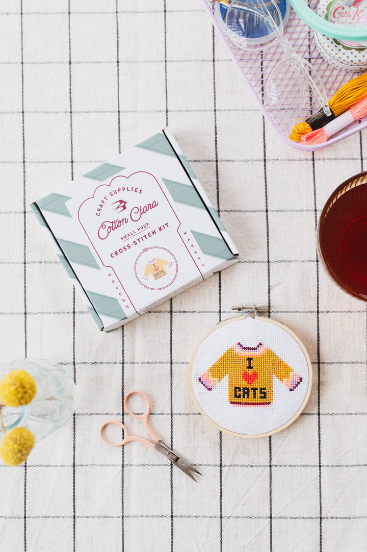 I Love Dogs Cross Stitch Kit