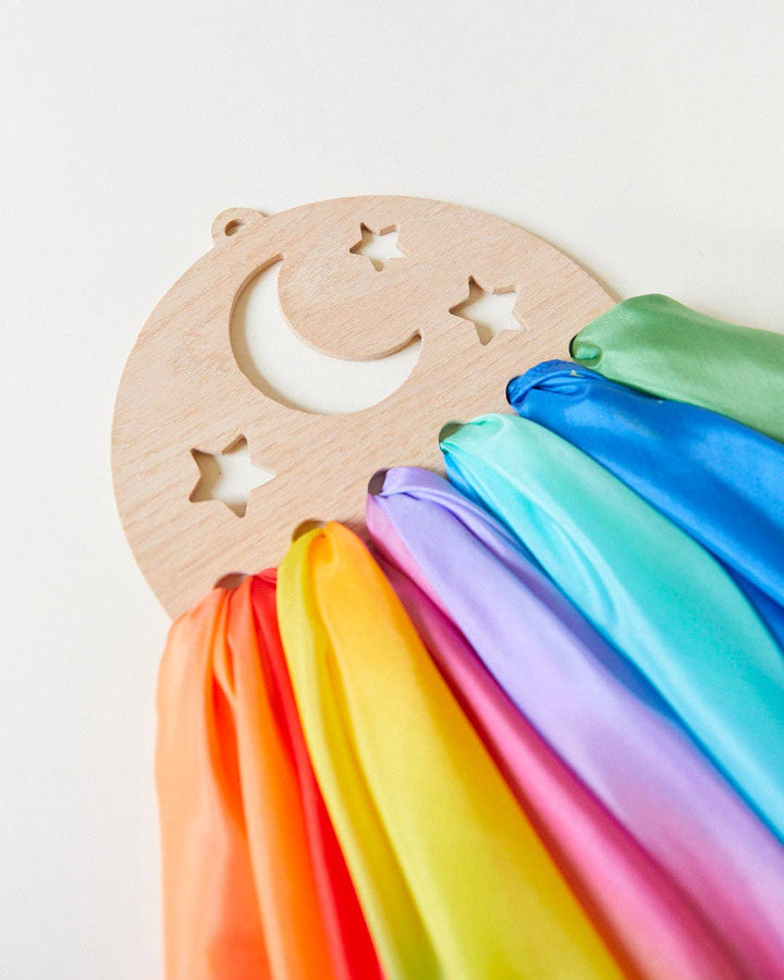 Wooden Star Display for Playsilks, Waldorf Toys