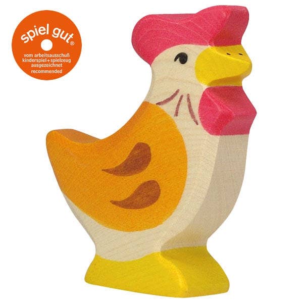 Hen, standing