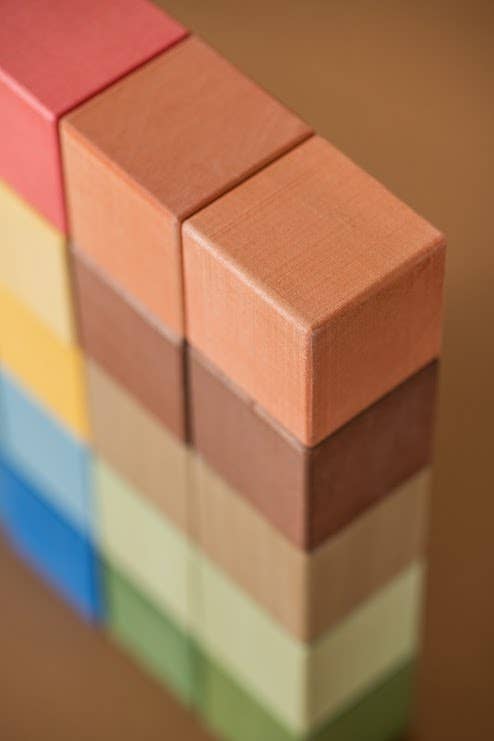 Meshka Rainbow and Nude Cubes