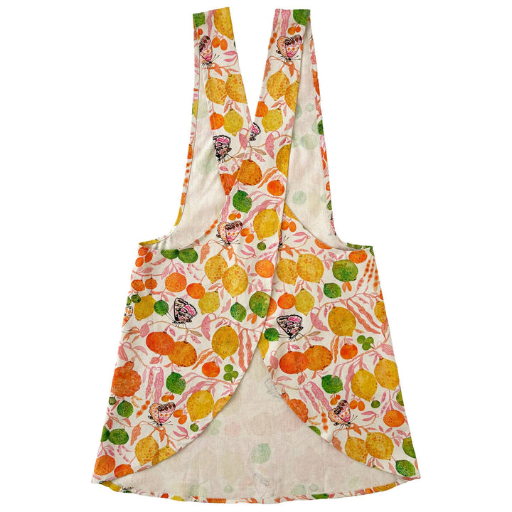 Pinafore Apron-Citrus