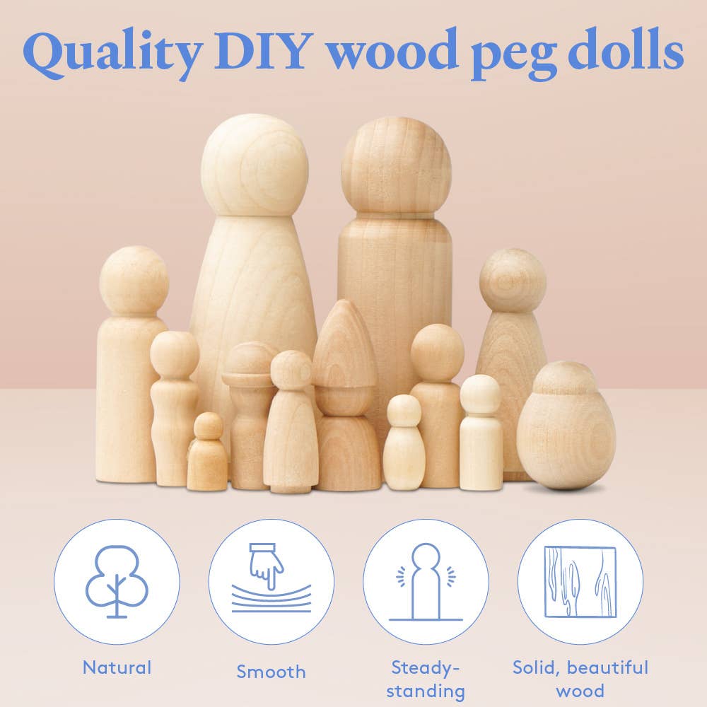 2-3/4" Gnome Peg Doll