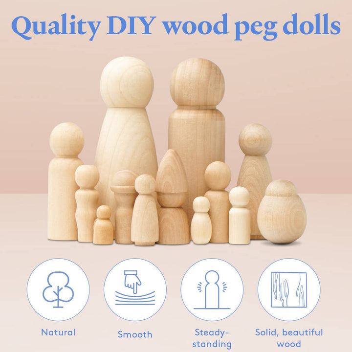 2-3/4" Gnome Peg Doll