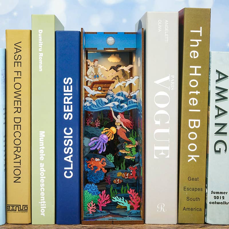 Underwater Mermaid – DIY Book Nook Kit
