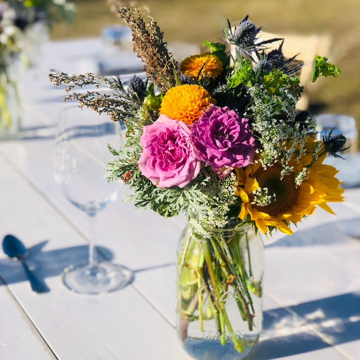 {8/26} Mason Jar Florals w/ La Fleur Flowers